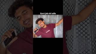 Muje to govt job hi chahiye || standup comedy #jokesinhindi #sarkarinaukari #standupcomedian