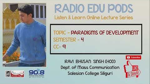 PARADIGMS OF DEVELOPMENT | RAVI BHUSAN SINGH |SCS