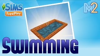 Sims Freeplay - Swimming Pool Quest With Haymitch & Cap Lets Play Ep 10