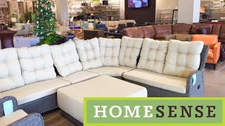 HOME SENSE REOPENING FURNITURE SOFAS COUCHES ARMCHAIRS DECOR SHOP WITH ME SHOPPING STORE WALKTHROUGH