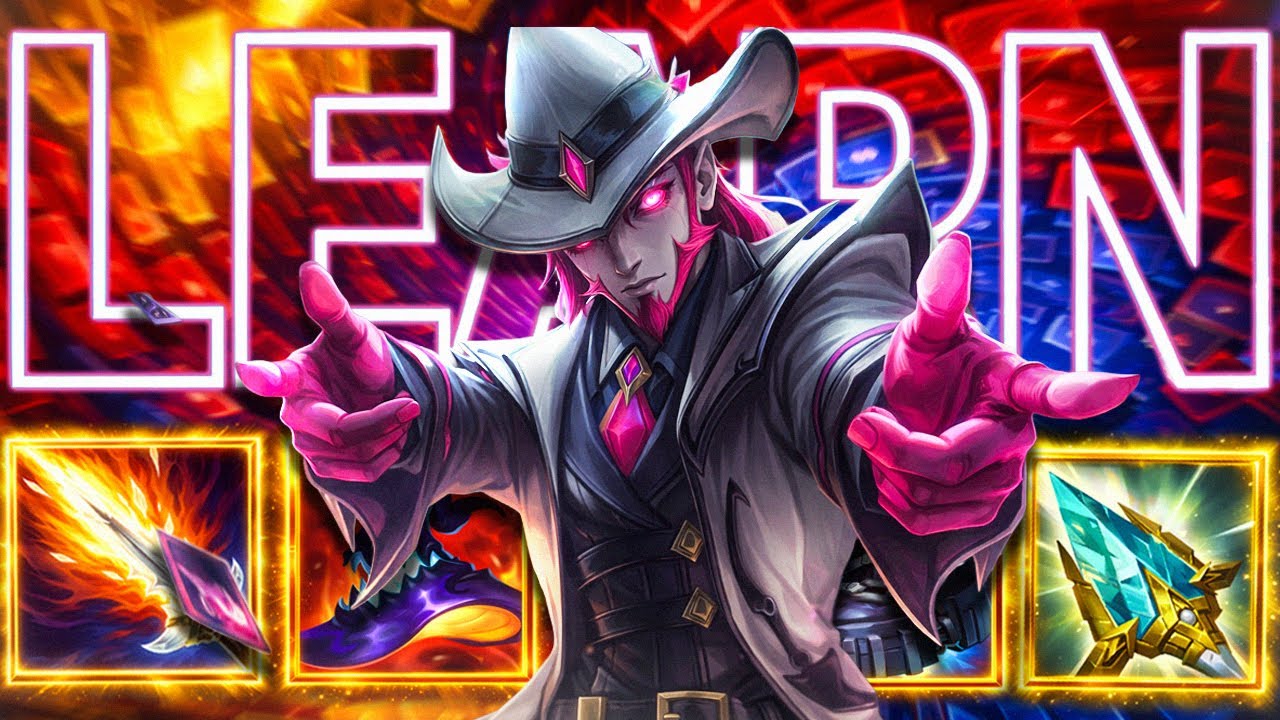 IF YOU WANT TO LEARN TWISTED FATE WATCH