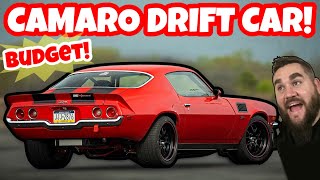 CHEAP BUDGET BUILD CAMARO DRIFT CAR IS FINALLY RUNNING!!