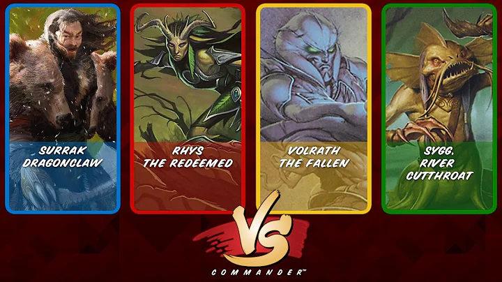 Commander VS S6E8: Surrak vs Rhys vs Volrath vs Sygg [MTG]