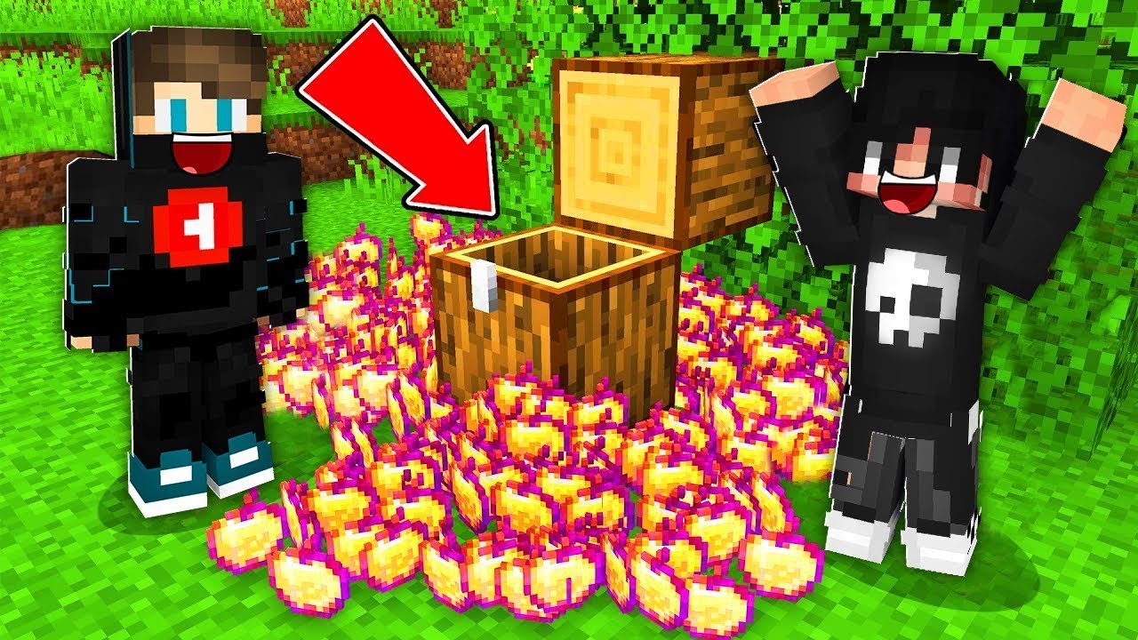 ماين كرافت ولكن الاشجار تعطي اشياء اسطورية !!؟