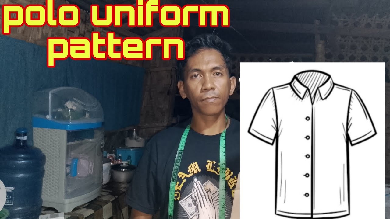 Gumawa ng polo uniform pattern. @kanutoTV @Katubaofficial783 