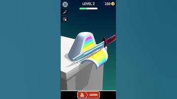 ASMR Slicing Gameplay Walkthrough Level 2 #Shorts