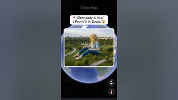 I Found Giant Lady on Google Maps & Google Earth!😱
