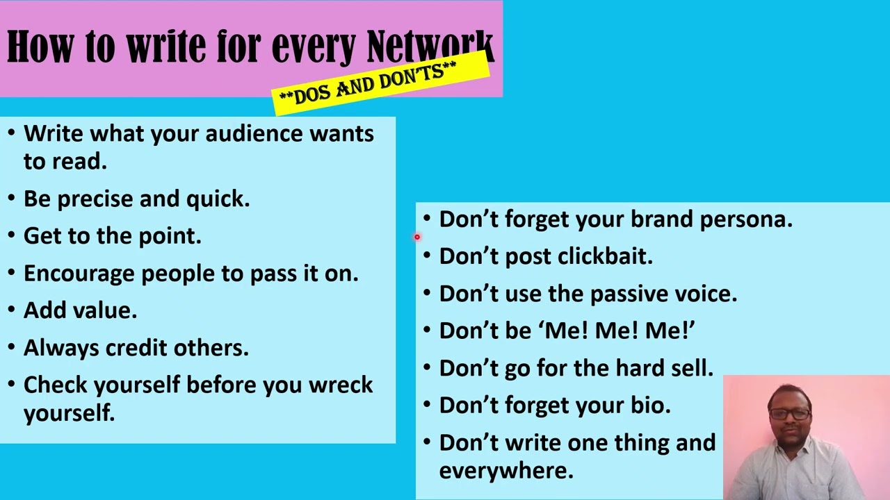 2.  Writing for Social Media and News Letters