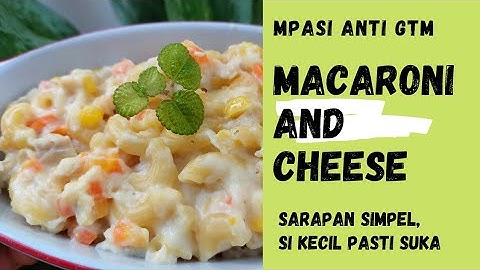 Thumbnail of RESEP MPASI 1 TAHUN KE ATAS MAKARONI KEJU | MPASI ANTI GTM