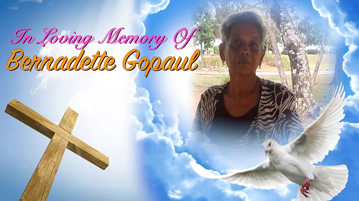 Bernadette Gopaul Funeral Service