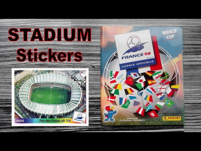 Panini STADIUM Stickers FIFA World Cup Album 
