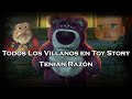 | Todos Los Villanos De Toy Story Tenían Razón y Nunca Te Diste Cuenta | Análisis de Toy Story |