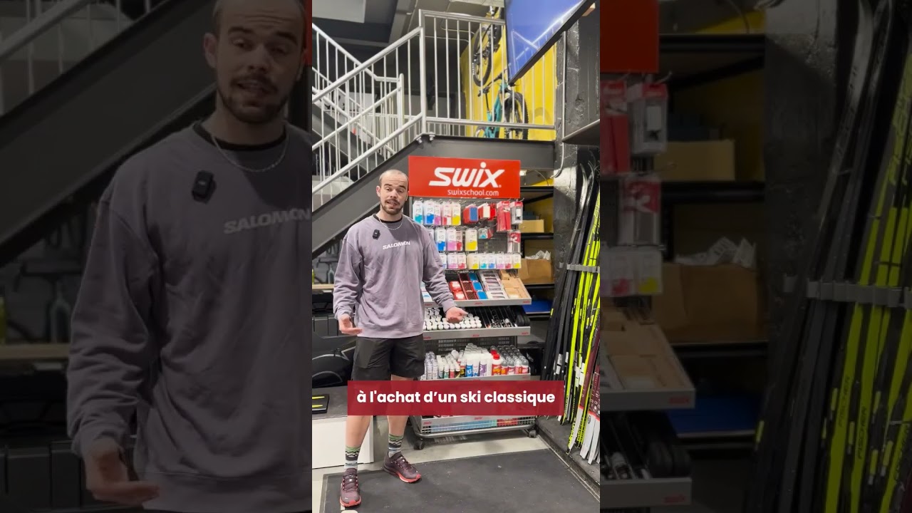 L'entretien de ses skis de fond, c'est important ! 