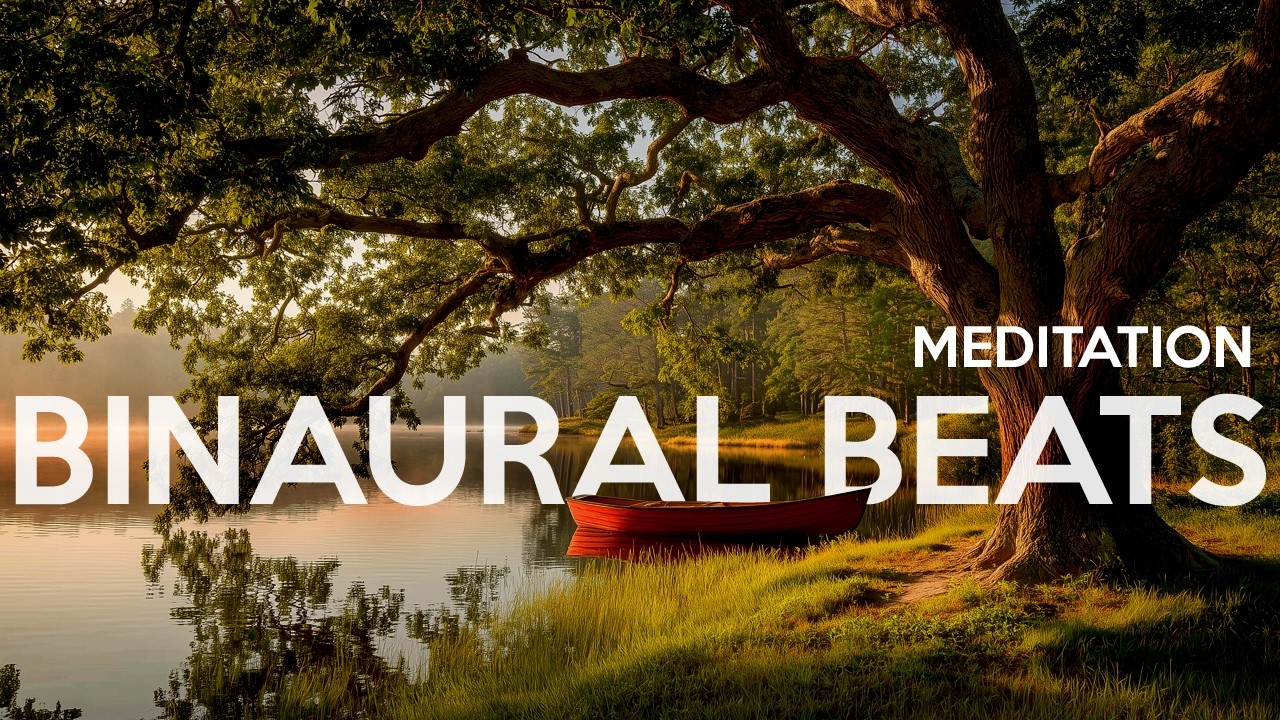 Meditation Music | 10Hz Binaural Beats Alpha Waves for Meditation, Mindfulness – Calm Lake