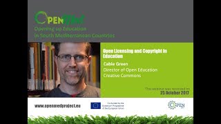 OpenMed Course Webinar Module 2 - Open Licensing and Copyright in Education
