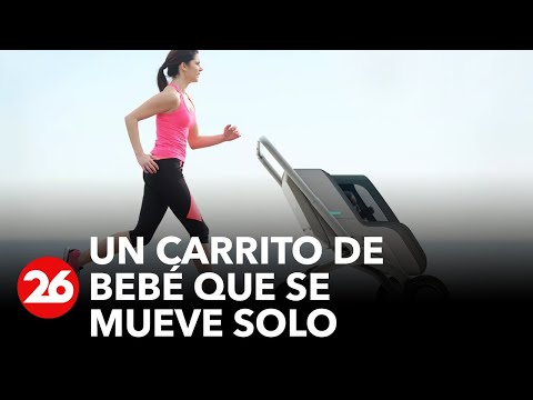 Un carrito de bebé que se mueve solo: tiene cámaras y sensores de movimientos