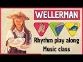 Body percussion game sea shanty  wellerman tiktok song  music class  rhythm playalong
