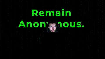 stay anonymous online. hide your tracks. here