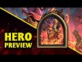 Magmaw (Premium) Hero Skin Showcase: All Animations & Emotes | Hearthstone