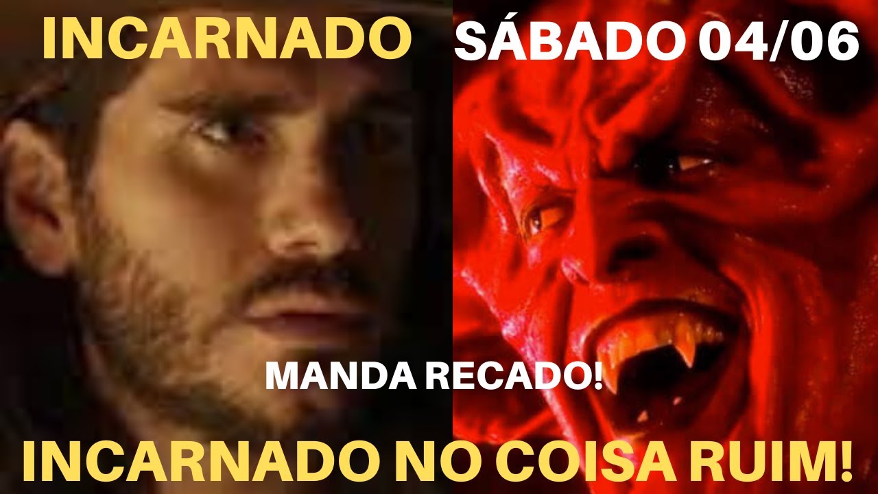 SÁBADO 04/06 TRINDADE RECEBE O COISA RUIM E MANDA RECADO PARA A COMITIVA!