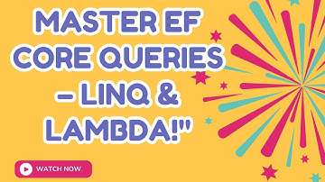 .NET Core EF Core: Real-World LINQ, Lambda & CRUD (E-commerce Example)