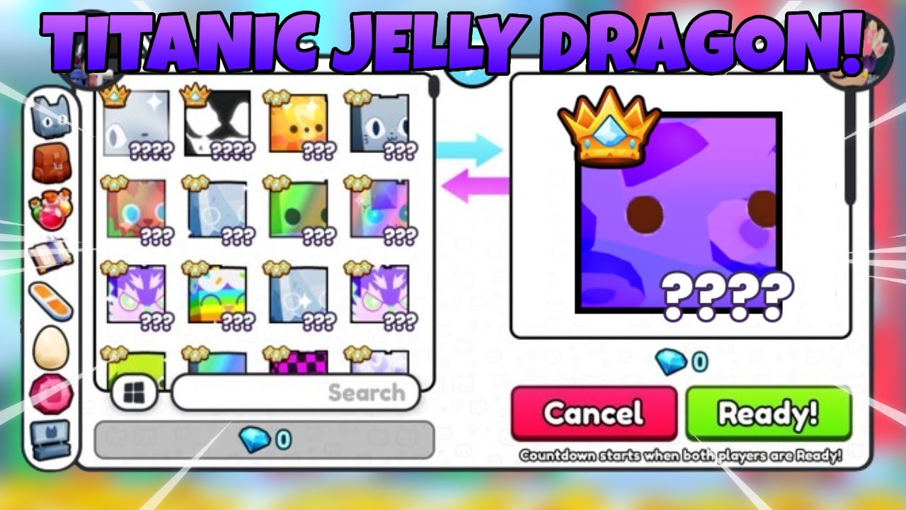 🐉 TITANIC JELLY DRAGON┃Trading Montage #14 - Pet Simulator 99!