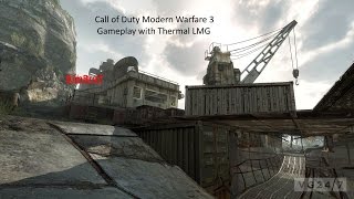 Call Of Duty Modern Warfare 3 Nice Gameplay With Thermal Lmg