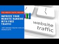 free website traffic || Improve your website ranking with free traffic ||  Sigma traffic review ||
