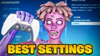 Celebrity *NEW* Best Controller Settings + Sensitivity For Fortnite Chapter 7! (PS4/PS5/XBOX/PC) Wealth