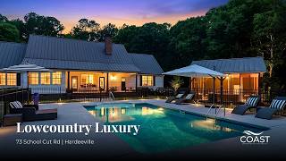 Lowcountry Luxury Meets Wide-Open Space | 73 School Cut Rd