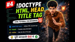 #4 Heading, Center, Mark Tag | HTML tutorial for beginners | Web Development Tutorial in Hindi