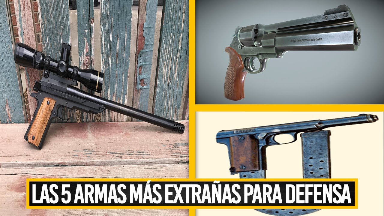 Las 5 armas más extrañas para defensa y tiro deportivo que han sido ...