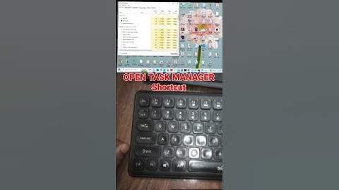 Task Manager Shortcut l #short #keyboard #asmr #practical #trending