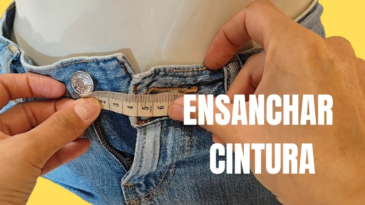 ENSANCHAR CINTURA #costura #costurafacilymas