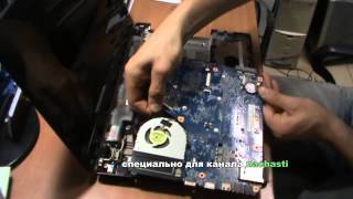 картинка: как разобрать ноутбук Acer 5560G how to apart a laptop notebook acer 5560G