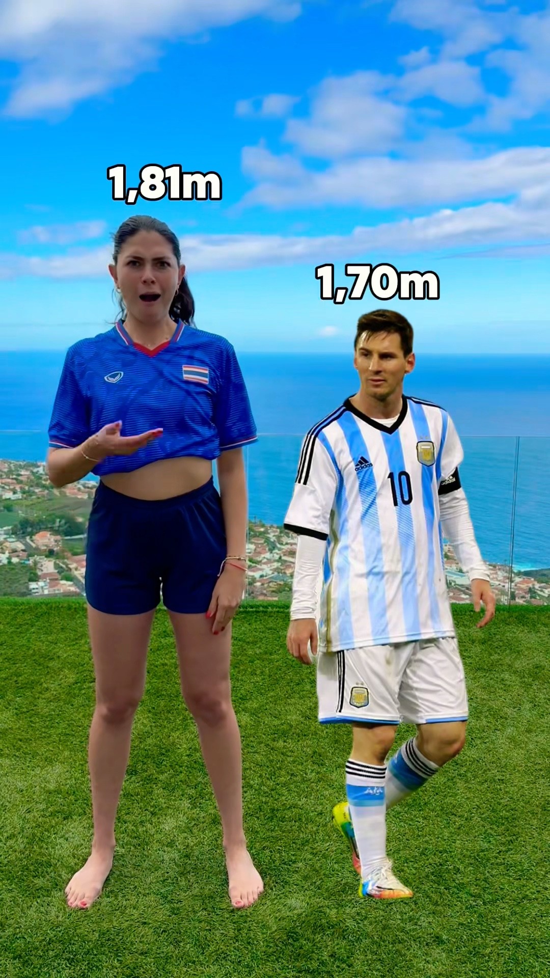 My Height vs Famous Footballers ??
