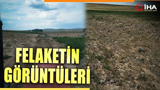 Sel Suları 200 Dönümlük Tarım Alanını Sildi Süpürdü