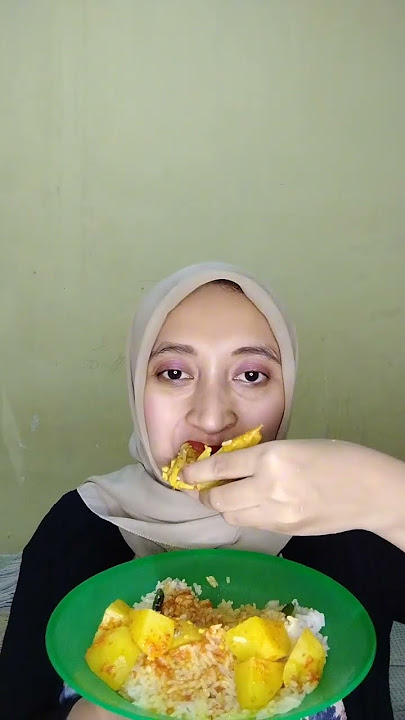 Ayam gulai kentang, buat nambah terus, cobain ya. #dailyvlog #mukbang #fyp #viralvideo