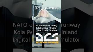 DCS World F-35 Lightning NATO jets land on secret Highway in Finland #dcsworld #kola #f35 #nato #fly