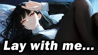 Goth Bully Gets Jealous & Sneaks Into Your Bed ♡ [F4A] [Spicy] [Enemies to Lovers] ASMR Roleplay