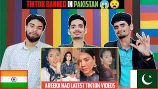 Indian Reaction | Areeka Haq TikTok Videos | TikTok Banned In Pakistan 😱😮 | Pakistani TikTok Star screenshot 3
