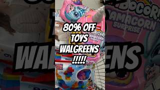 Walgreens 80% OFF TOYS! RUN!!! #shopwithme #walgreens #squishmallows