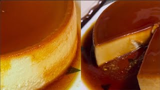 Crème caramel au fromage crémé  كريم كرميل بالجبن