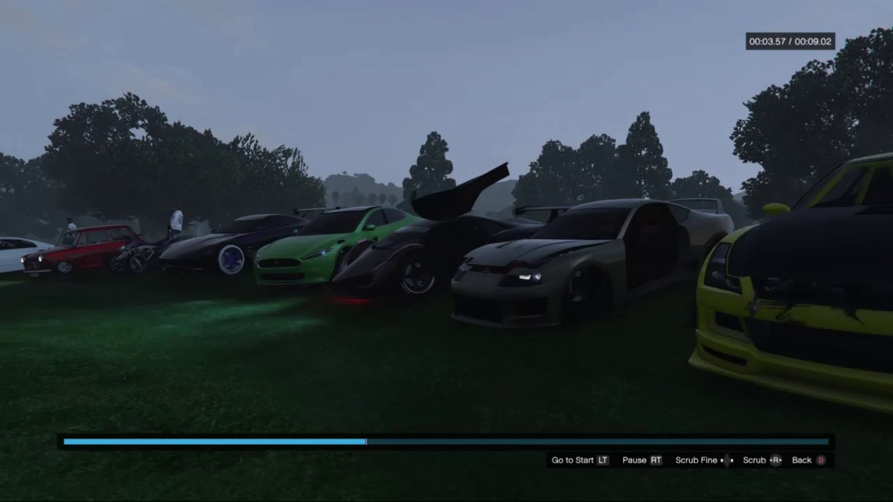 Car meet, GTA V YouTube