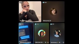 LENA LIVE WITH KAMO ‼️👀😧(RECEIPTS ON KHYRA)