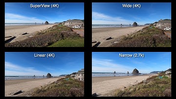 GoPro 8 FOV Settings: Superview, Wide, Linear & Narrow Comparison Test (Digital Lens Options)