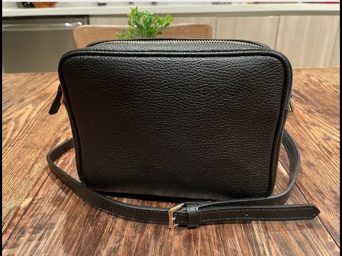 Quince Women's Italian Leather Crossbody Bag