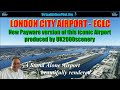 [MSFS2020] | LONDON CITY AIRPORT - EGLC | SCENERY BY UK2000SCENERY | A VIDEO REVIEW