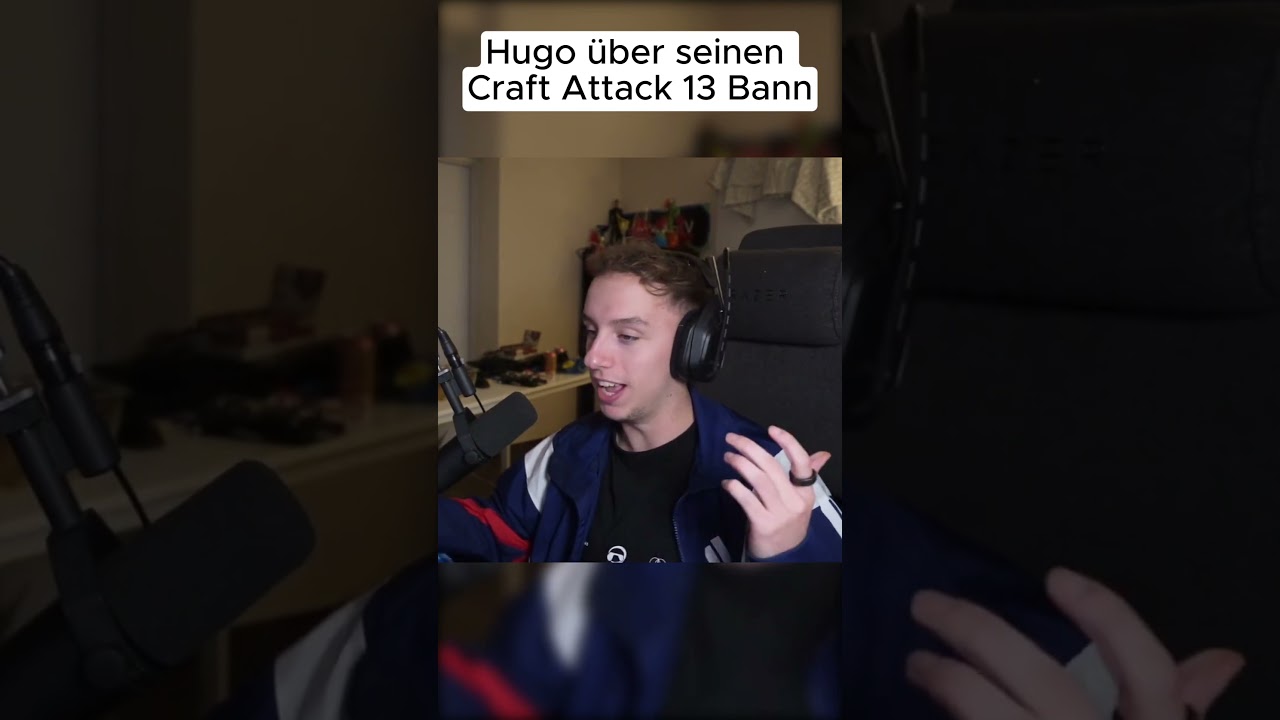 Hugo Statement zum Craft Attack 13 Bann 