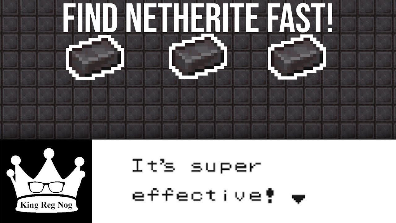 How To Find Netherite In Minecraft (EASY) | 1.16+